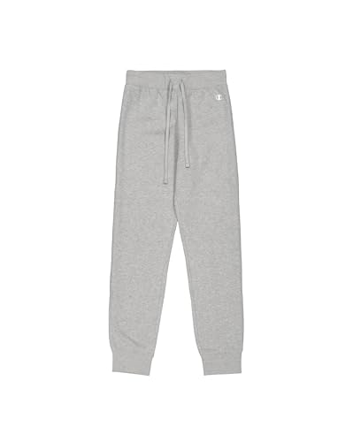 Champion Damen Legacy Basics W-Light Powerblend Fleece Rib Cuff Trainingshose, Hellgrau meliert, XXL von Champion
