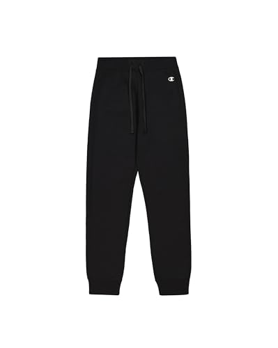 Champion Damen Legacy Basics W-Light Powerblend Fleece Rib Cuff Trainingshose, Schwarz, XS von Champion