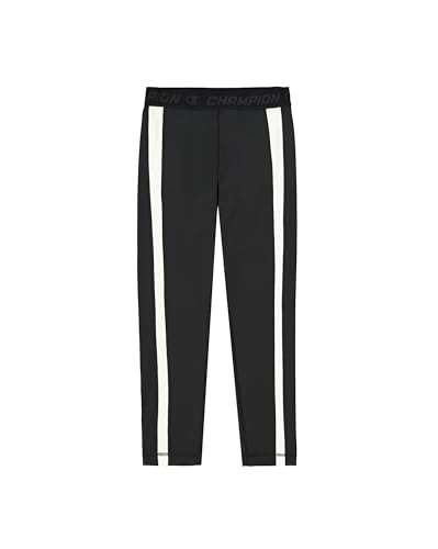 Champion Damen Legacy C-tech W (117484) -Compact Stretch Jersey 7/8 Crop Leggings, Schwarz (KK001), XL von Champion