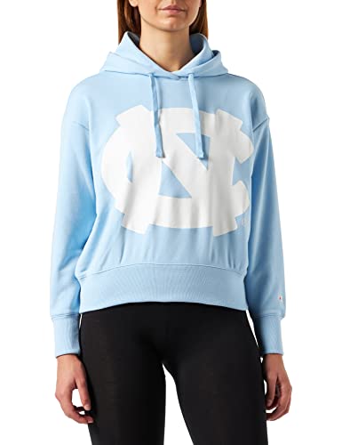 Champion Damen Legacy College Powerblend Oversized Kapuzenpullover, Hellblau, XXL von Champion