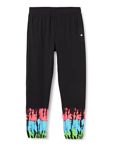 Champion Damen Legacy Color Ground High Waist Elastic Cuff Trainingshose, Schwarz, M von Champion