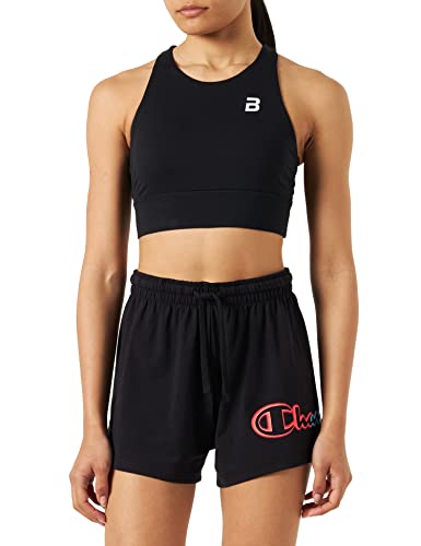 Champion Damen Legacy Color Ground Logo Regular Badehose, Nero, L von Champion