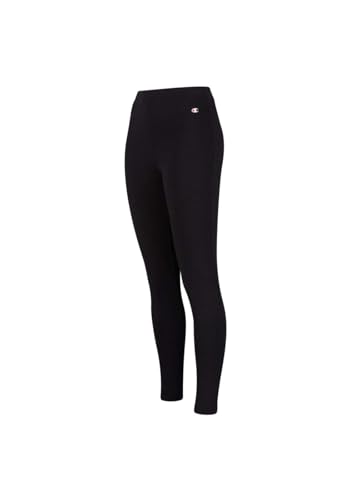 Champion Damen Legacy Icons W-Light Stretch Terry Leggings, Schwarz, S Champion Damen Legacy Icons W-Light Stretch Terry Leggings, Schwarz, S von Champion