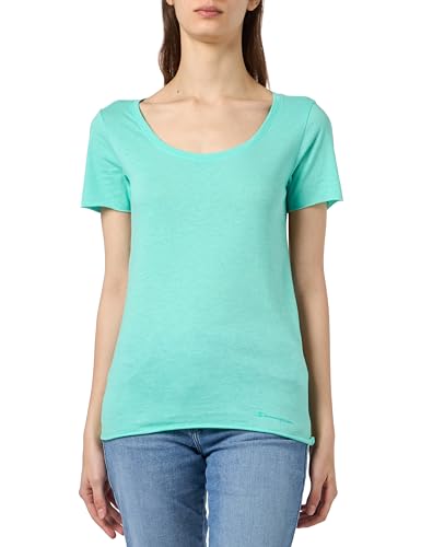 Champion Damen Legacy Minimalist Resort W-Regular S/S Crewneck T-Shirt, Aquamaringrün, M von Champion