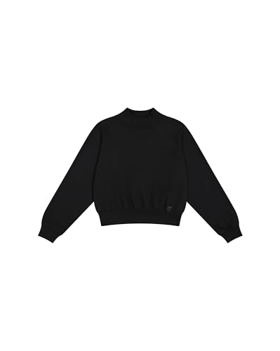 Champion Damen Legacy Vintage Wash W (117637) -Nano-Fleece High-Neck Sweatshirt, Schwarz (KK001), L von Champion