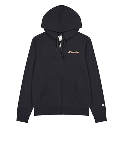 Champion Damen Legacy W-Full Zip Hoodie Kapuzenpullover, Schwarz (Kk001), 46 von Champion