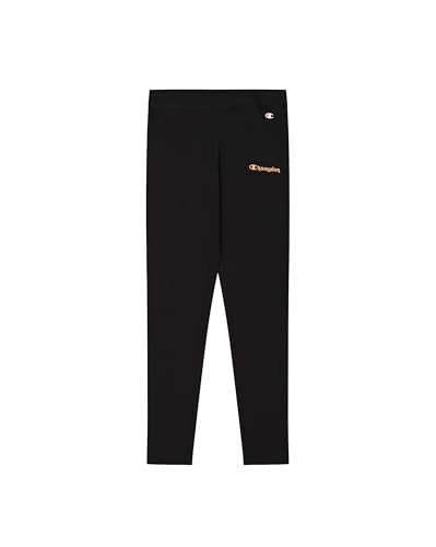 Champion Damen Legacy W-Graphic Leggings, Schwarz (Kk001), L von Champion