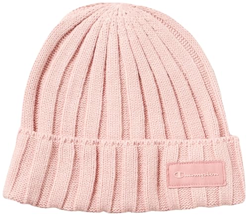 Champion Damen Lifestyle Caps-805897 Beanie-Mütze, Rosa, One Size von Champion