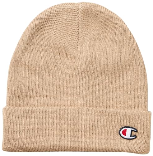 Champion Damen Lifestyle Caps-805898 Beanie-Mütze, sandbraun, One Size von Champion