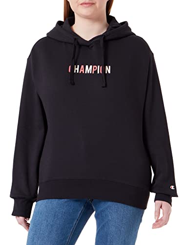 Champion Damen Light Fall Poly Fleece Gr.260 Sweatshirt, Schwarz, M EU von Champion