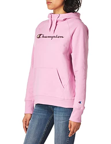 Champion Damen Powerblend Graphic Hoodie Sweatshirt, Papier Orchidee, Medium von Champion