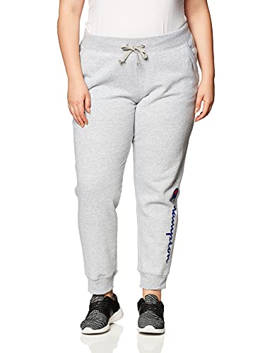 Champion Damen Powerblend Jogger, 73.7 cm Trainingshose, Oxford Grey (Ruhestand), XX-Large von Champion