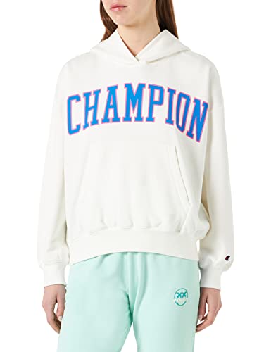 Champion Damen Rochester 1919 C-Campus Kapuzenpullover, Off-White (Way), L von Champion