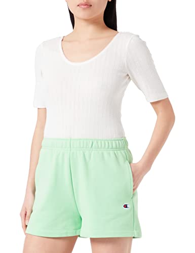 Champion Damen Rochester 1919-Champion Logo High Waist Regular Badehose, Verde Chiaro (SMG), L von Champion