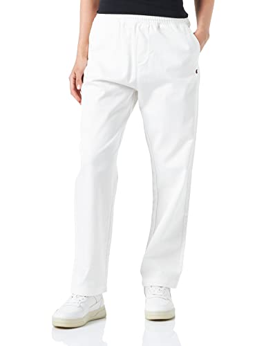 Champion Damen Rochester 1919-Champion Logo High Waist Straight Hem Trainingshose, Off-White (Way), S von Champion