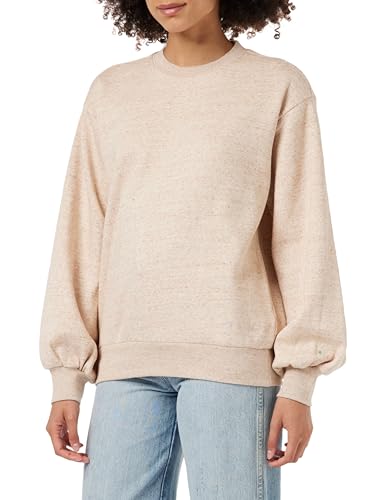 Champion Damen Rochester 1919 Eco Future W-Organic Cotton Heavy Fall Fleece Crewneck Sweatshirt, Altrosa Melange, XL von Champion