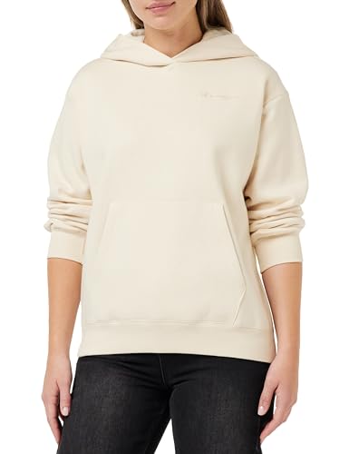Champion Damen Rochester 1919 Eco Future W-Organic Cotton Heavy Fall Fleece Kapuzenpullover, sandgelb, S von Champion