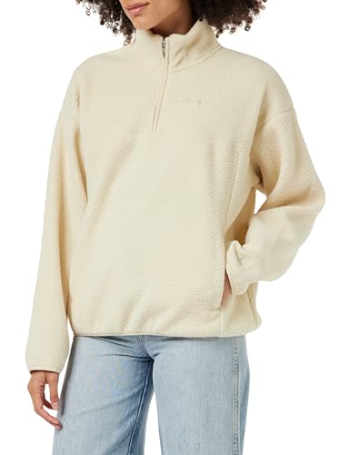 Champion Damen Rochester 1919 Eco Future W Recycled Polar Half Zip Kapuzenpullover, sandgelb, M von Champion