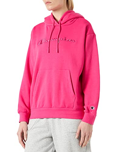 Champion Damen Rochester 1919 Logo Kapuzenpullover, Fuchsia (Fpl), M von Champion