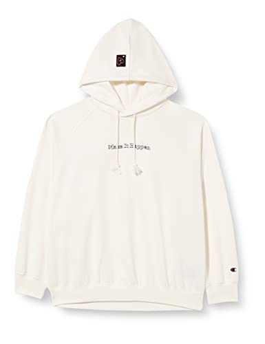 Champion Damen Rochester 1919-Made with Love Kapuzenpullover, Off-White (Way), L von Champion