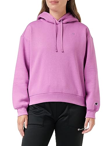 Champion Damen Rochester 1919 W-C-Logo Heavy Powerblend Fleece Kapuzenpullover, Maulbeer-Rose, XL von Champion