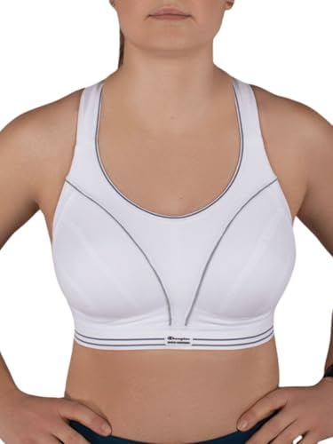 Champion Damen SA S5044 Ultimate Run Bra Sport BH, Bianco, 80I von Champion