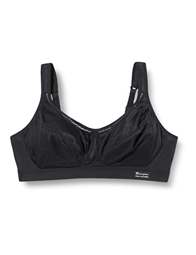 Champion Damen Sa N102 Classic Bra Sport-BH, Schwarz, 70E von Champion