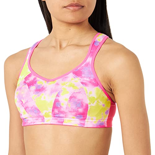 Champion Damen Sa S4490 Active Multi Support Sport-BH, Rosa Mehrfarbig, 75B von Champion