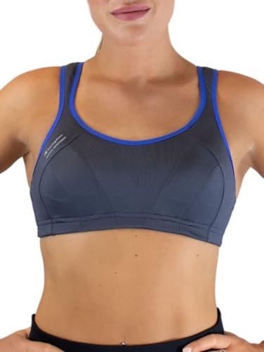 Champion Damen Sa S4490 Active Multi Support Sport-BH, Blau, 65E von Champion