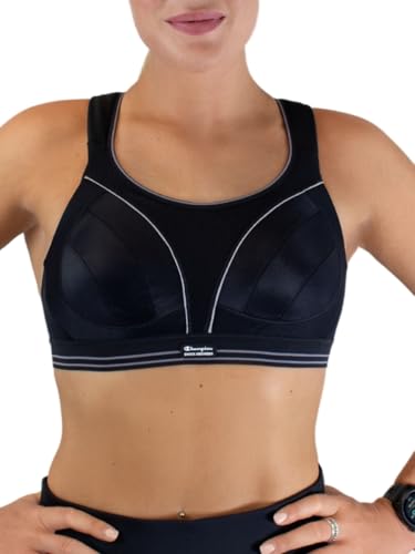 Champion Damen Sa S5044 Ultimate Run Bra Sport-BH, Schwarz, 70C von Champion