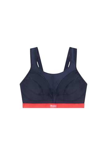 Champion Damen Sa Sn109 D+max Bra Sport-BH, Mehrfarbig (Blau/Rot), 90D von Champion