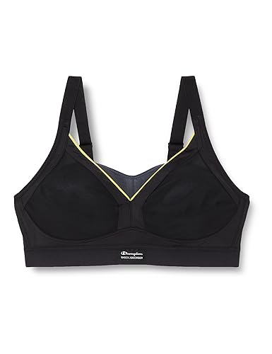 Champion Damen Shock Absorber S015f-Active Shaped Support Sport-BH, Nero, 80E von Champion