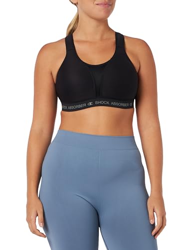 Champion Damen Shock Absorber S0657-Ultimate Padded Run Sport-BH, Nero, 70E von Champion