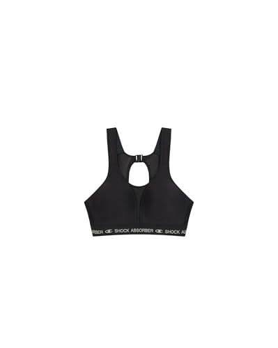 Champion Damen Shock Absorber S06s7-Ultimate Run Bra Padded Sport-BH, Schwarz, 80A von Champion