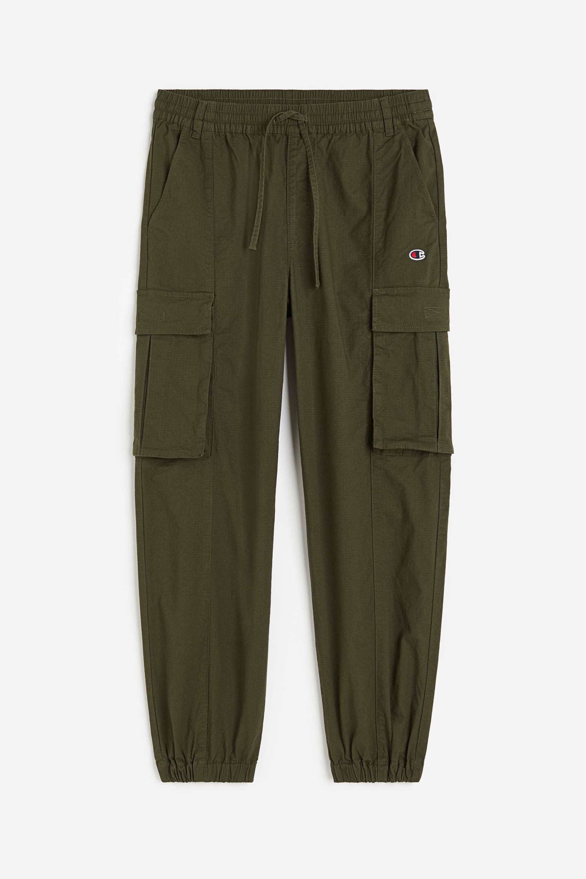 Champion Elastic Cuff Cargo Pant Forest Night, Chinohosen in Größe L von Champion