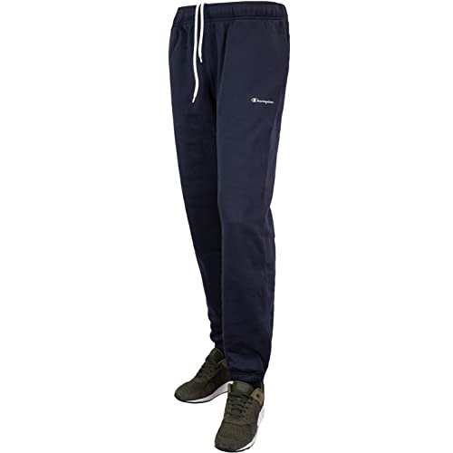 Champion Elastic Cuff Sweatpants Jogginghosen (M, Navy) von Champion