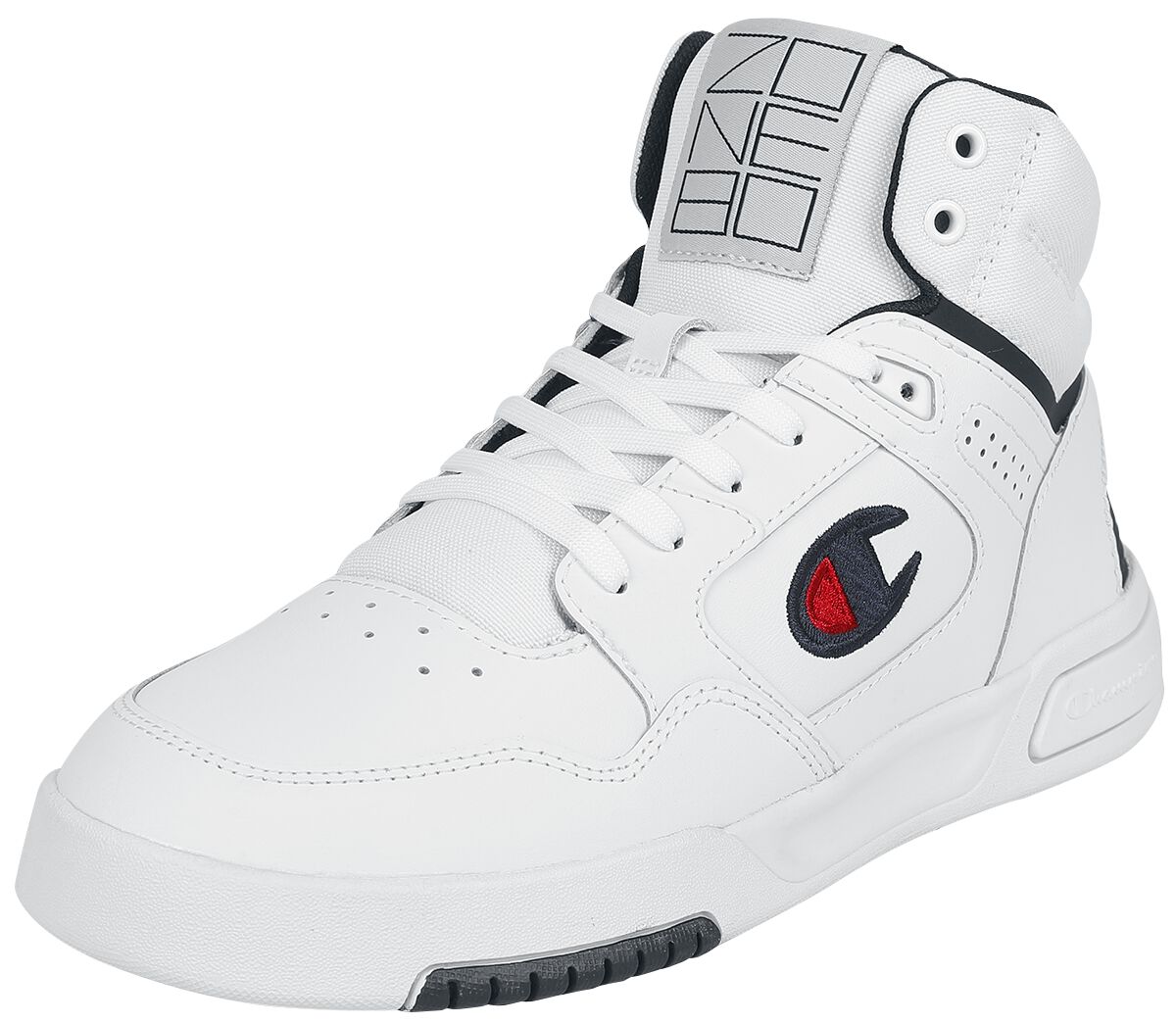 Champion Footware - Basketball Plus Sneaker high weiß in EU44 von Champion