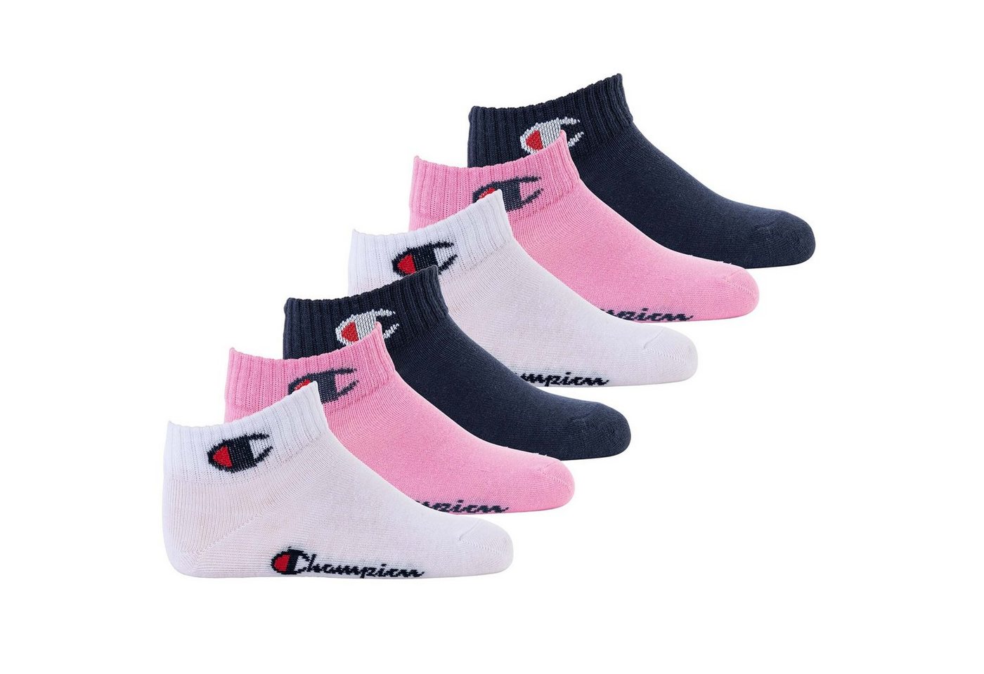 Champion Freizeitsocken Kinder Socken, 6er Pack- Crew Socken, einfarbig von Champion