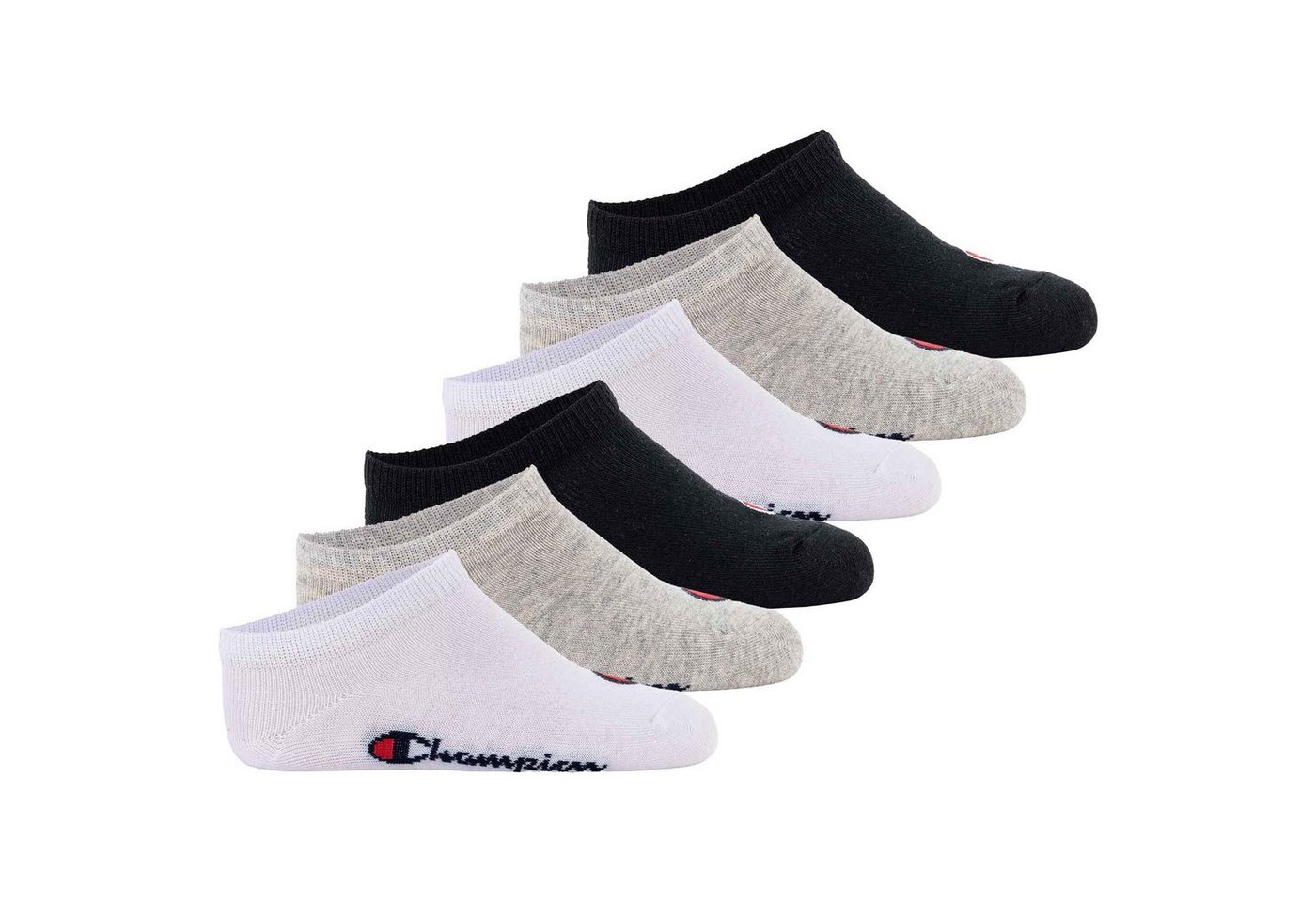 Champion Freizeitsocken Kinder Socken, 6er Pack - Sneaker Socken, Logo von Champion