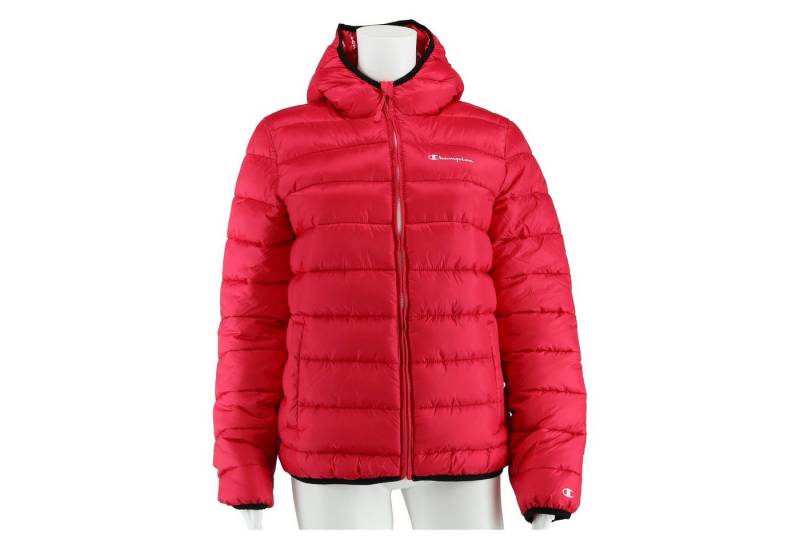 Champion Funktionsjacke Steppjacke mit Kapuze pink Mädchen von Champion