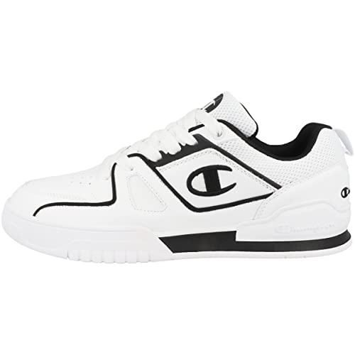 Champion Herren 3 Point Low Sneakers, Weiß Ww001, 41 EU von Champion