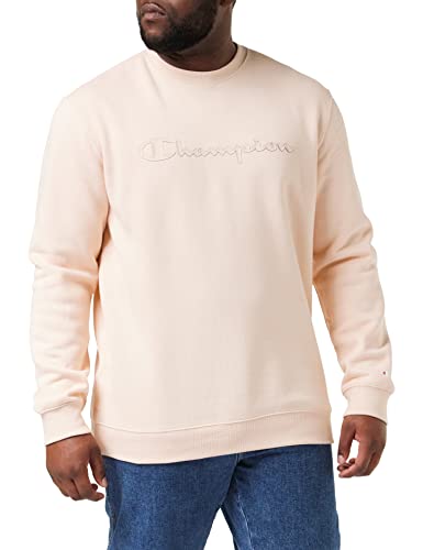 Champion Herren American Classics Fall Fleece Big Logo Crewneck Kapuzenpullover, Altrosa, L von Champion