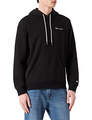 Champion Herren American Classics Small Logo Kapuzenpullover, Schwarz, XL von Champion