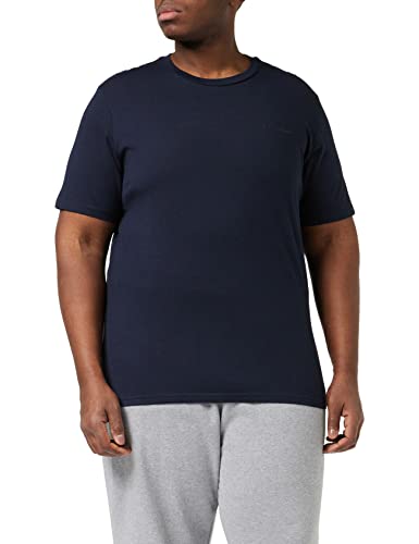 Champion Herren American Classics Small Script Logo S-S T-Shirt, Marineblau, XXL Champion Herren American Classics Small Script Logo S-S T-Shirt, Marineblau, XXL von Champion