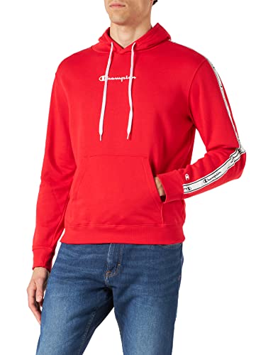 Champion Herren American Tape Kapuzenpullover, rot, XS von Champion