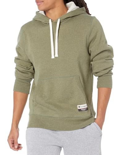 Champion Herren Authentic Originals Wildleder-Fleecepullover Hoodie - Grün - XXX-Large von Champion