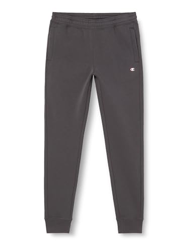 Champion Herren Authentic Pants C-Logo Slim Trainingshose, Grigio Grafite, S von Champion