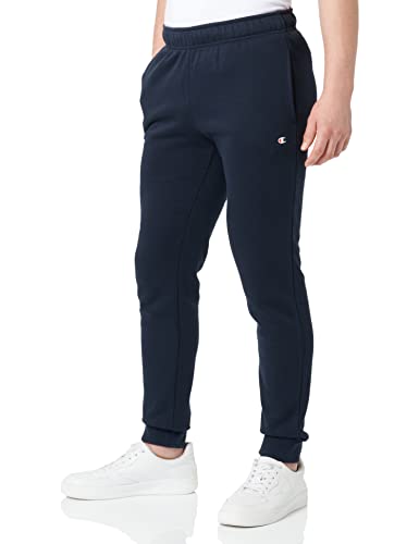 Champion Herren Authentic Pants C-Logo Trainingshose, Marineblau, S von Champion