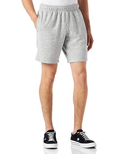 Champion Herren Authentic Pants - Classic Logo Bermudas, Grigio Melange, XL von Champion