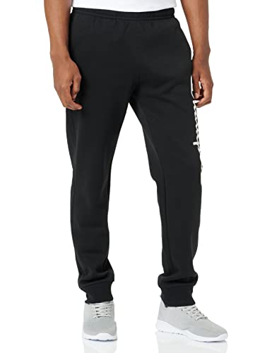 Urban Classics Herren Authentic Pants Script Logo Trainingshose, Schwarz, L von Champion